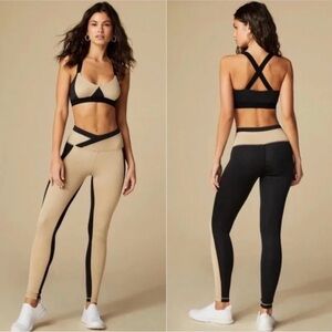 Tan + Lines By Sivan Ayla Leggings Melrose Colorblock